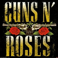 Guns N 'Roses-Halmozott Logó Fali Poszter, 14.725 22.375