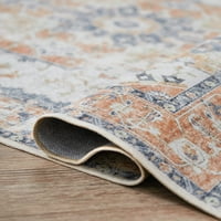 Area szőnyeg perzsa szőnyeg Vintage szőnyeg beltéri padlóburkolat nyomtatás szomorú szőnyeg Világoskék Multi vékony