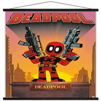 Marvel Comics-Deadpool-szobor fali poszter Nyomócsapokkal, 14.725 22.375
