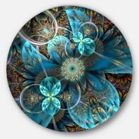 Fractal Blue Flowers Disc 38.00 38.00 Festés Art NYOMTATÁSOK