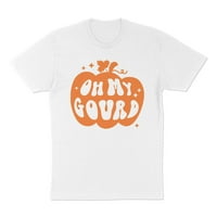 Pumpkin Oh My Gourd Shirt Unise 4X-Nagy Fehér