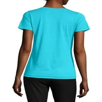 Hanes Női modális Triblend Rövid ujjú Scoopneck póló