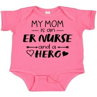 Inktastic anyám egy ER nővér, egy hős ajándék kisfiú vagy kislány Body