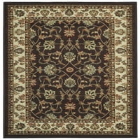 Maxy Home Hamam Collection HA -RUMBER Back Area Rug -by - 3'x'5 '