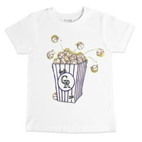 Csecsemő Apró Fehérrépa Fehér Colorado Rockies Popcorn Póló