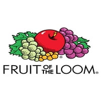 Fruit of the Loom férfi puha Rövid ujjú könnyű V-nyakú póló-csomag, S-3XL méretek