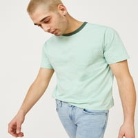 Ingyenes szerelvény férfi rövid ujjú zseb póló