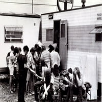 Woodstock Történelmi Esemény Bethel Ny-Ban. Jóvoltából Csu Archívum Everett Gyűjtemény Története