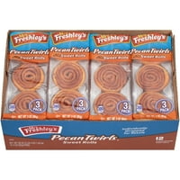 Mrs. freshley ' s pekándió Twirls édes tekercs ct doboz