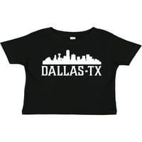 Inktastic Dallas Texas Skyline t városok ajándék kisgyermek fiú vagy kisgyermek lány póló