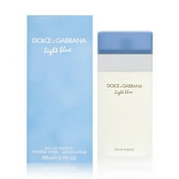 Dolce & Gabbana Világoskék Eau De Toilette Spray, női parfüm, 3. Oz