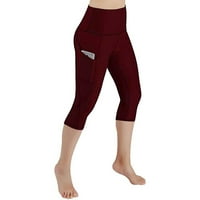 Fitness sport edzés ki jóga nadrág zseb Leggings női futó nadrág Leggings a nők rövid hosszúságú dolgozzanak ki ruhát