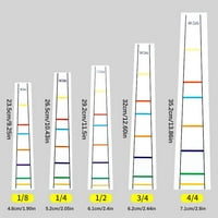 Helyzetjelző fogólap bosszankodik útmutató címke cselló Matrica W új. R7P2