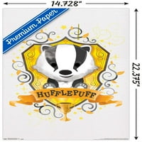 A Varázsvilág: Harry Potter-Hufflepuff Charm Fali Poszter, 14.725 22.375
