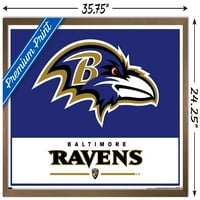 Baltimore Ravens-Logó Fali Poszter, 22.375 34