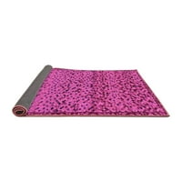 Ahgly Company Beltéri Téglalap Absztrakt Rózsaszín Modern Terület Szőnyegek, 8 '10'