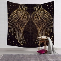 Goory Dream Catcher gobelin Bohém falikárpit, misztikus Dreamcatcher toll Hold és csillag kárpitok hálószoba dekorációhoz
