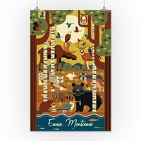 Ennis, Montana, Erdő, Állatok, Geometriai