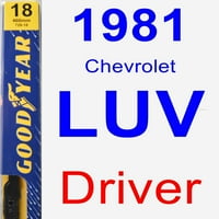 Chevrolet LUV ablaktörlő lapát készlet-prémium