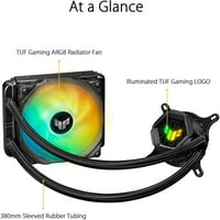 TUF Gaming LC ARGB All-in-one folyékony CPU hűtő