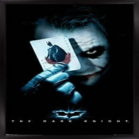 Képregény film - a sötét lovag - a Joker Batman játékkártya fali poszter, 22.375 34