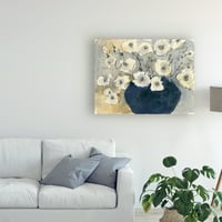 Védjegy Szépművészet 'White Blossom Study I' Canvas Art készítette: Samuel Dixon