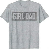 Lány Apa ing férfi büszke apja Lányok Apák napja Vintage póló