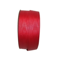 Papír minden alkalommal piros acetát bengáli moiré szalag, 25yd 2,5 hüvelyk, 1 csomag