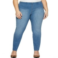 Sofia Jeans női plusz méret Rosa Curvy magas derékhullámú boka jeggings