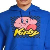 Kirby férfi és nagy férfi grafikus kapucnis pulóver, S méret S - 2xl