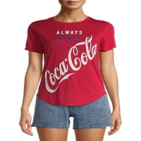 A Coca-Cola Juniors mindig csillag grafikus póló