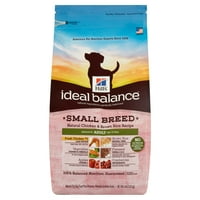 Hill ideális egyensúlya felnőttkori kis fajta természetes csirke és barna rizs recept száraz kutyaeledel, lb táska