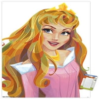 Disney Csipkerózsika-Aurora-Stilizált Fali Poszter, 22.375 34