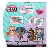 Meglepetés OMG Pose divat baba több meglepetés és mesés kiegészítők-nagy ajándék gyerekeknek korosztály 4+