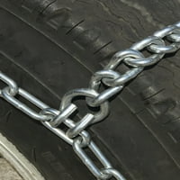 Tirechain 7.50-16lt Extra nagy teherbírású sár kettős gumiabroncs láncok készlet 2