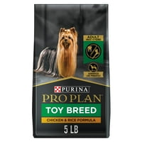 Purina Pro Plan Toy Breed kutyaeledel probiotikumokkal kutyák számára, csirke & rizs Formula, lb. Táska