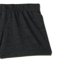 Garanimals Baby Boy Jersey rövidnadrág, 2-csomag, méret 0m-24m