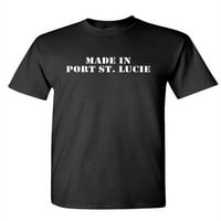 Port ST. LUCIE-szülőváros büszkesége-Unise pamut póló