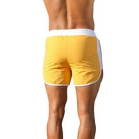 hanxiulin férfi alkalmi nadrág splicing trend ifjúsági nyári férfi melegítőnadrág fitness strand nadrág futó rövidnadrág