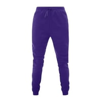 ZyeKqe női sport nadrág gyapjú Elasztikus derék egyszínű zsinóros Leggings Női Alkalmi Cinch alsó Sweatpants