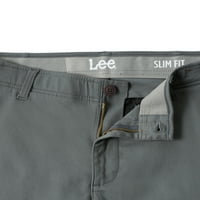 Lee férfiak karcsú, egyenes aktív nyújtási nadrág - elasztikus derékpánt