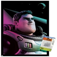 Disney Pixar Lightyear-Buzz fali poszter Push csapokkal, 14.725 22.375