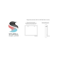 Stupell Nyugtató Parti Hullámai Táj Festmény Galéria Csomagolt Vászon Nyomtatás Fal Művészet