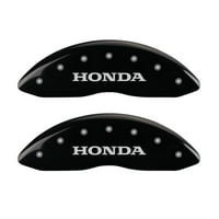 Féknyereg borítók gravírozott elülső Honda gravírozott hátsó H logó fekete kivitel ezüst ch illik válasszon: 2006-HONDA