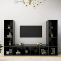 vidaXL TV szekrények forgácslap állvány egység sztereó Otthoni bútor több színben