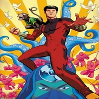 Marvel Comics-Shang-Chi-A Kung Fu Mestere Fali Poszter, 22.375 34