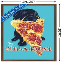Jim Baldwin-Pup-A-roni fali poszter, 22.375 34 keretes