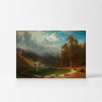 Smile Art Design Mount Corcoran, Albert Bierstadt klasszikus művészeti vászon nyomtatás híres képzőművészeti olajfestmény