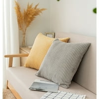 a hangulatos dobás párnahuzatok esetében kanapé kanapé Lakberendezés szilárd festett puha Zsenília Bézs
