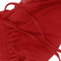 Wofedyo Cargo nadrág Női jóga plusz rövidnadrág nadrág kötél Csipke Leggings nyakkendő Sport méret női nadrág nadrág